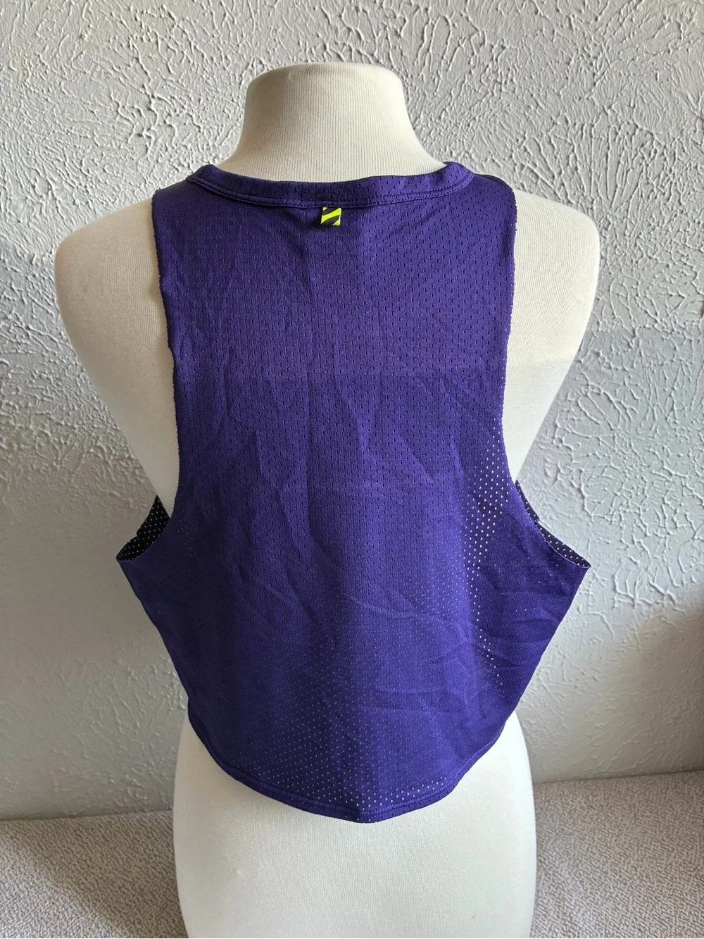 Nike Track & Field Mesh Tank Top Purple Pink Women's Sz L.